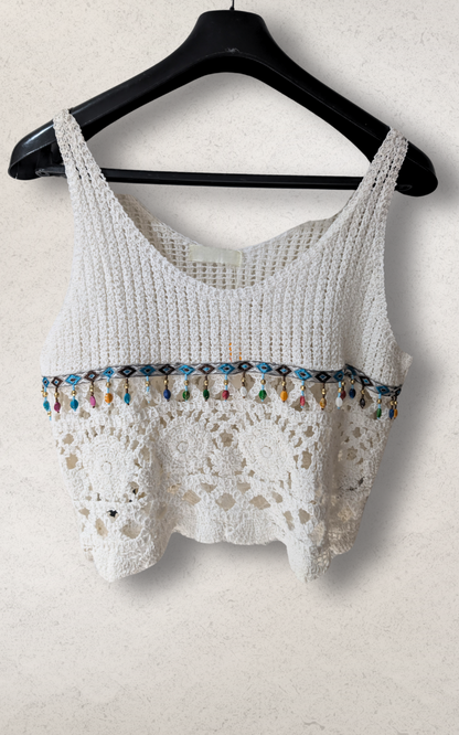 Blusa de crochet - Bohemia